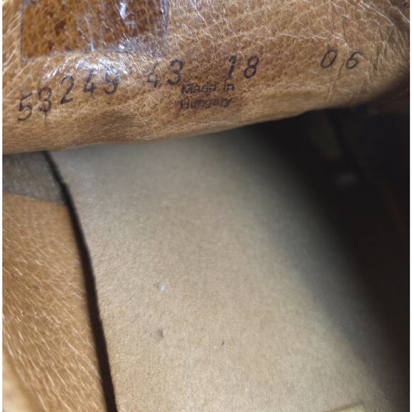 JOSEF SEIBEL Mens Fisherman Loafer Size 10US 43 EU Brown‎ Leather Slip On Shoes - Picture 14 of 14